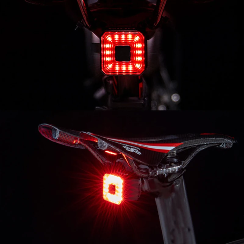 

Mini Bicycle Taillights LED Bike Tail Lamp USB Rechargeable Bicycle Rear Warning Lantern Cycling Taillight Bicycle Acceorries