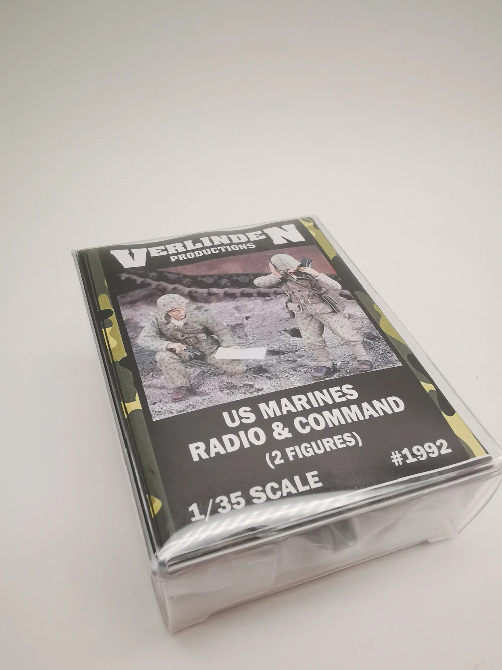 

VERLINDEN #1992 USMC Marines Radio & Command in Pacific War WWII1/35 Resin Model Box Packing