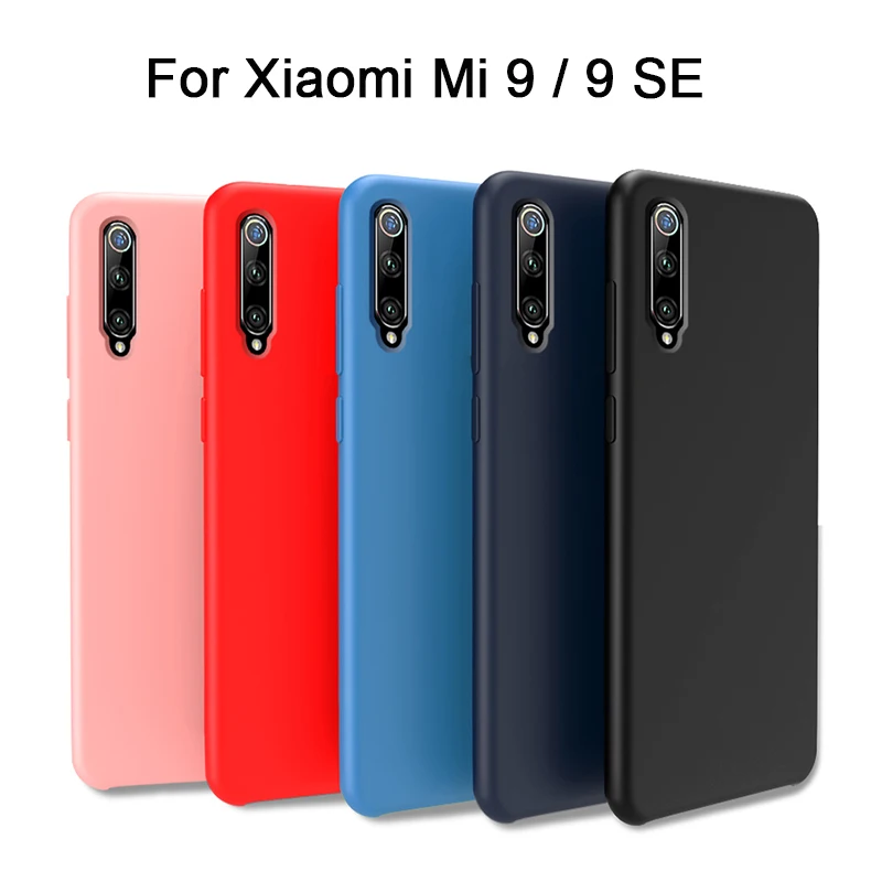 Для Xiaomi mi 9 чехол для телефона Жидкая силиконовая задняя крышка защитный чехол для Xiaomi mi 9 8 для Red mi Note 8 7 Pro защитный чехол