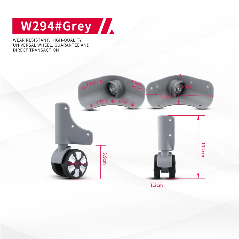 DILONG W294 Password luggage wheel trolley case accessories universal wheel replacement password box roller suitcase casters