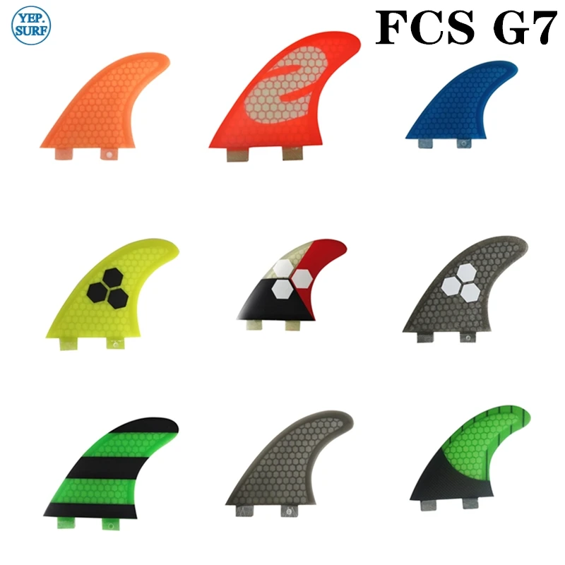 Плавники для серфинга FCS Fin G7 сотовые плавники серфинга|Серфинг| |