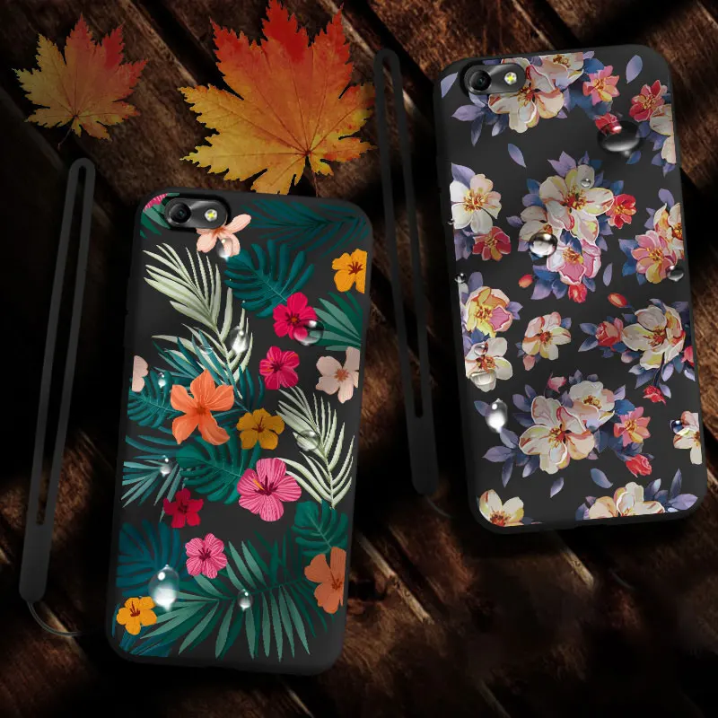 Чехлы для телефонов Huawei Honor 4X мягкий силиконовый чехол с цветочным рисунком розы 4