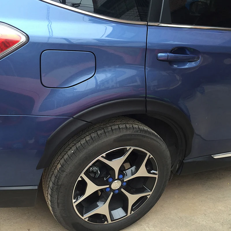 

For Subaru Forester 2014 2015 2016 2017 2018 Car Wheel Eyebrow Trim Rubbing Bumper strip Decorative stickers Car Accessories