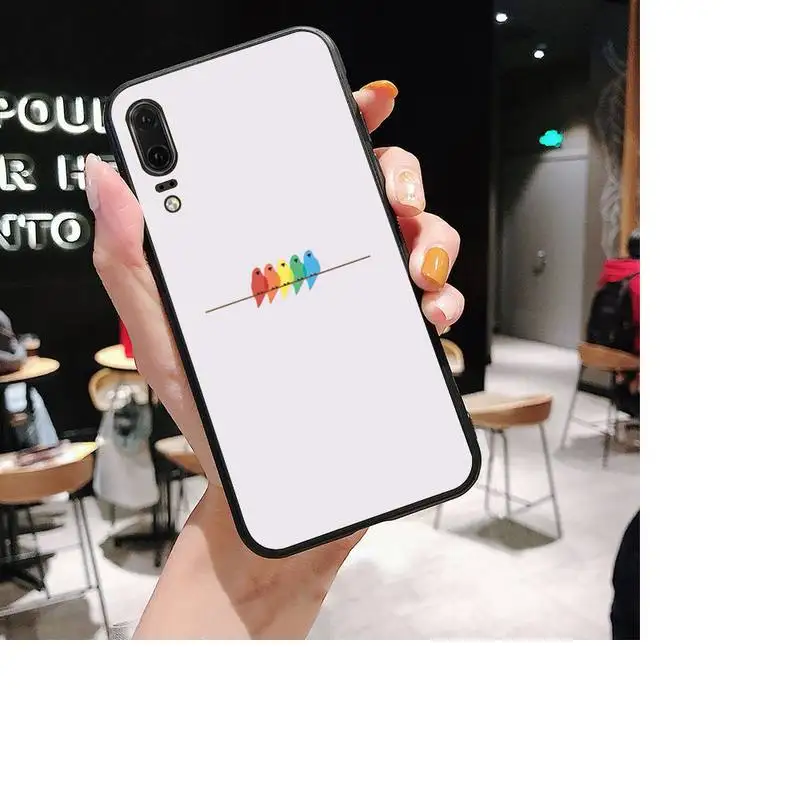 

YNDFCNB Cute parrot Phone Case For Huawei P20 P30 P9 P10 plus P8 lite P9 lite Psmart 2019 P20 pro P10 lite