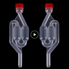 Airlock Air запечатанная вода выпускной клапан для домашнего брожения вина инструмент для домашнего виноделия вентиляционные принадлежности
