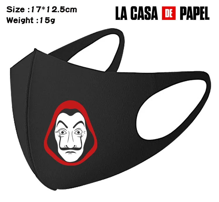 

New mask Salvador Dali La Casa De Papel Costume & Face Mask Cosplay The House of Paper Playing Party Adult Cosplay Money Heist