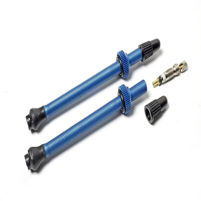 1 шт. без трубок бескамерные алюминиевые клапаны 50 мм MTB дорожный