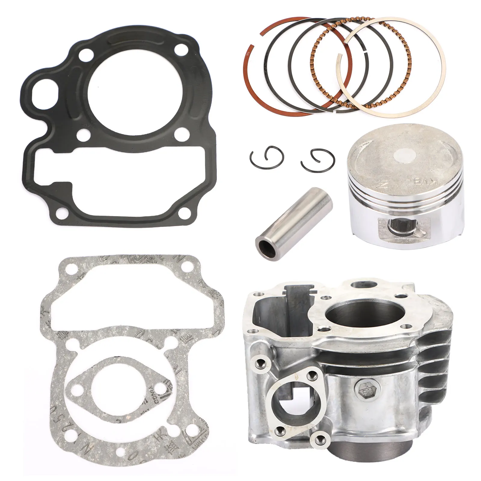 

Areyourshop Cylinder Piston Gasket Top End Kit 50mm For Honda Vision NSC110 KVB 2012 2013 2014 2015 2016 Motorcycle Parts
