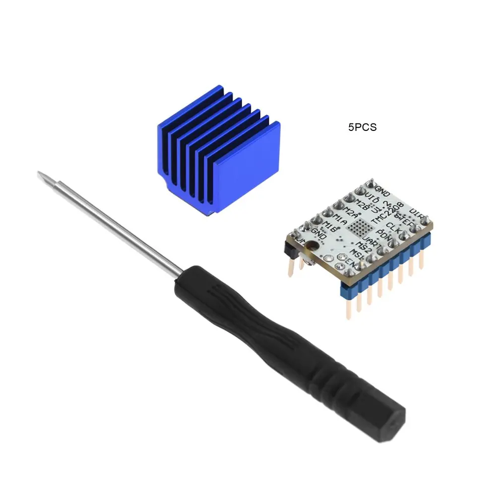BIGTREETECH TMC2209 V1.2 Драйвер шагового двигателя TMC2208 UART 2.8A 3D принтеры Запчасти TMC2130 TMC5160