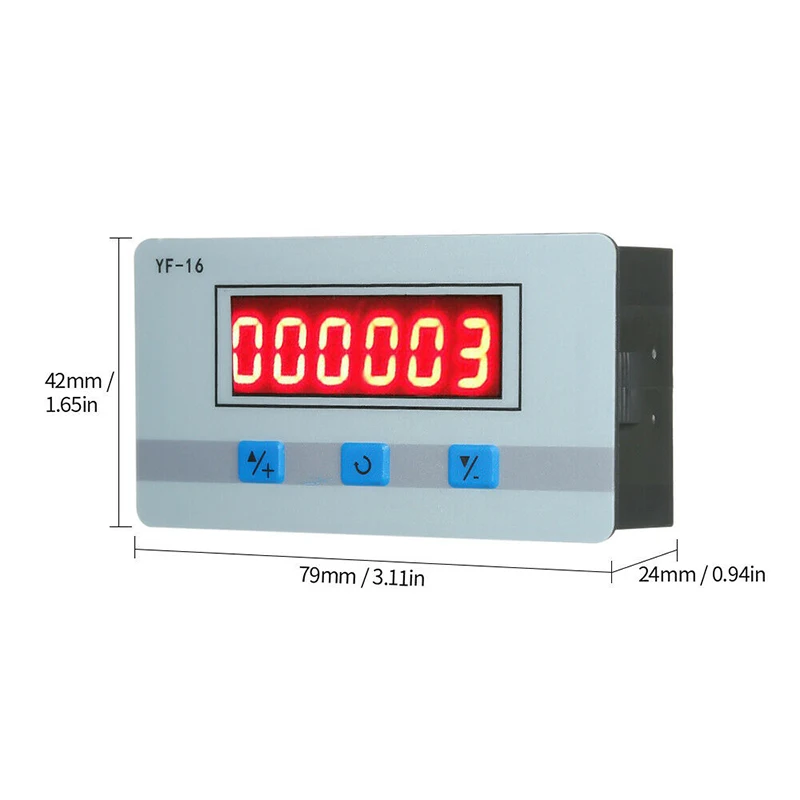 New Digital Counter Module Mini LCD DC/AC5V~24V Electronic Totalizer 1~999999 | Инструменты
