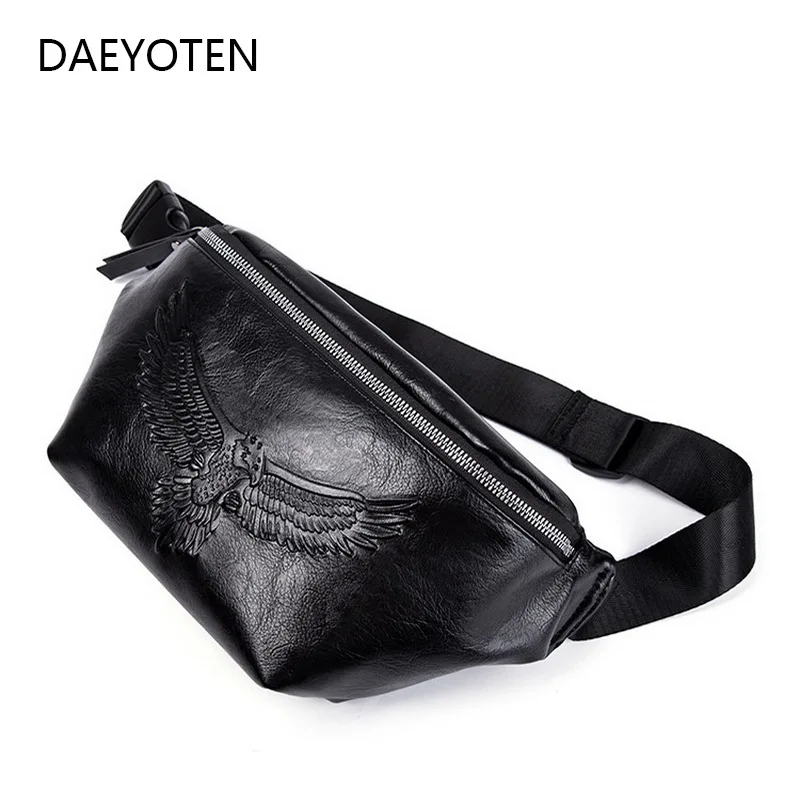 

DAEYOTEN Animal Pattern Women Waist Pack Hiphop Chest Bag Unisex Kidney Purse Casual Fanny Packs Small Leather Banana Bag ZM0373
