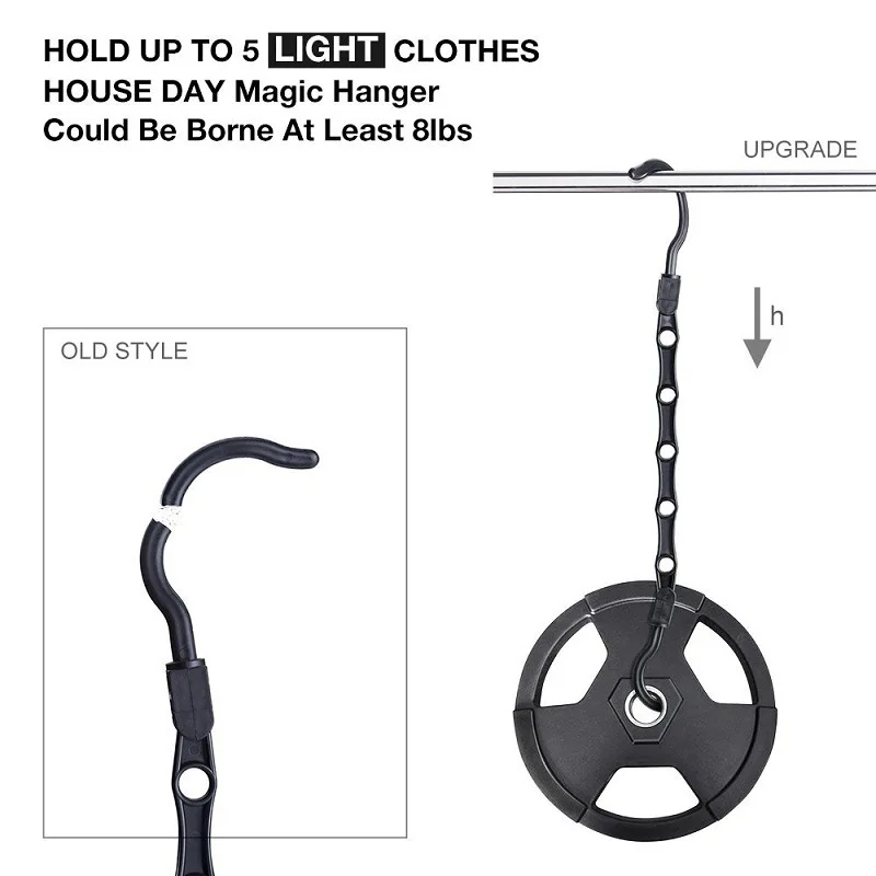 Вешалка Wind magic многофункциональная 5 отверстий складная в 1|Вешалки и крючки| |