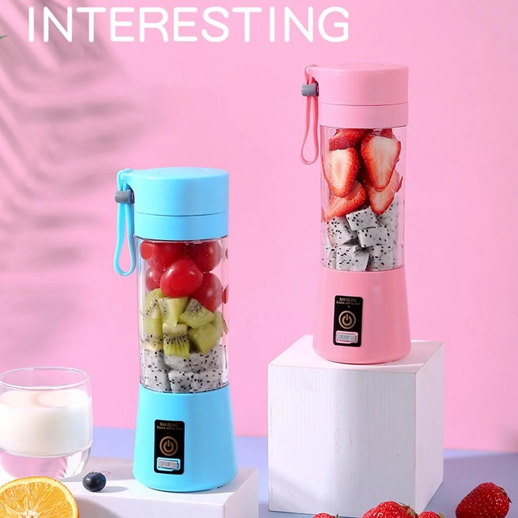 

Portable Blender USB Mixer Electric Juicer Machine Smoothie Blender Mini Food Processor Personal Lemon Squeezer Orange Juicer