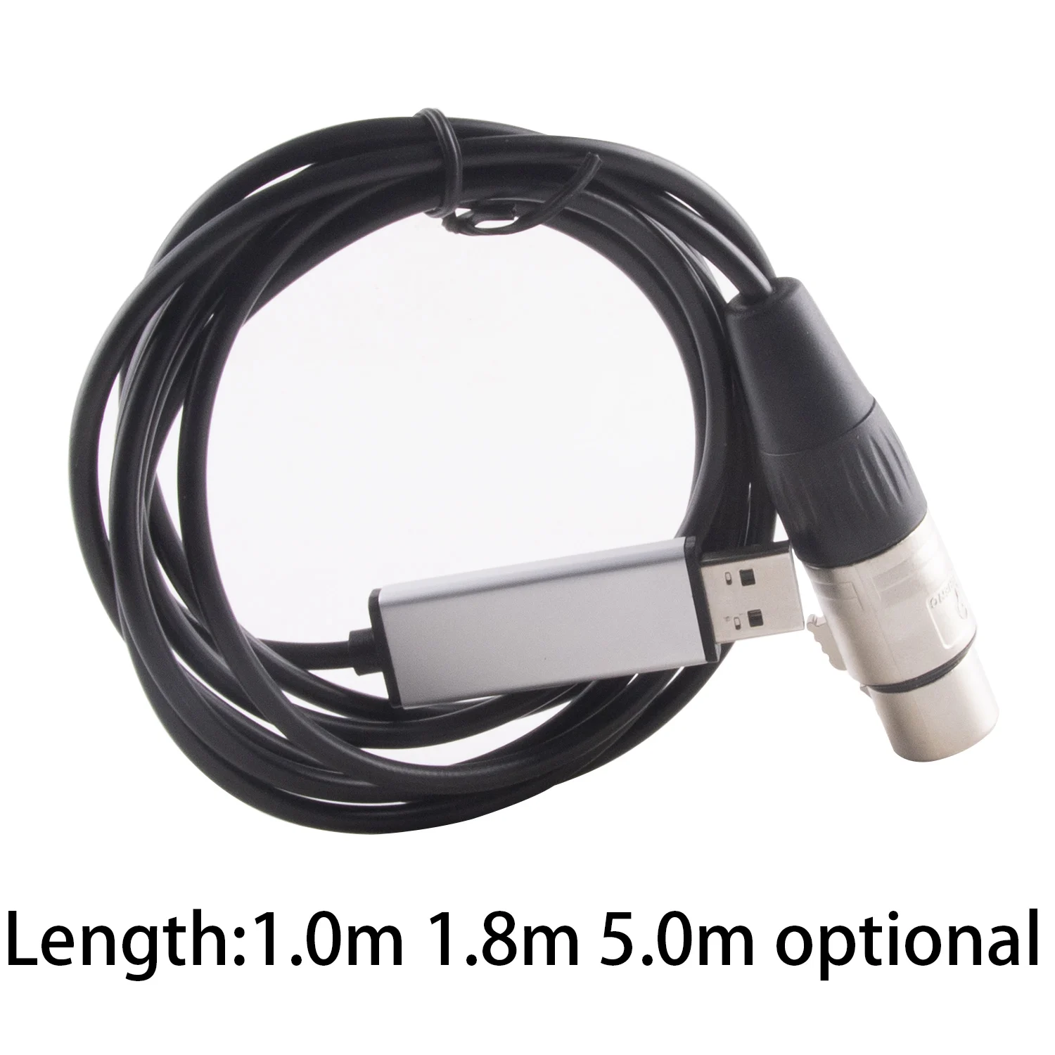 Кабель-конвертер FTDI FT232RL USB в RS485 DMX512 DMX 512 XLR мама для фристайлера Lightkey кабель