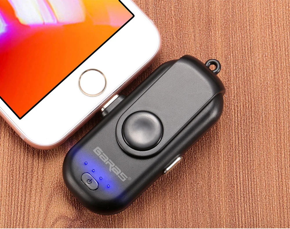 Garas мини Мощность банка 1000 ма/ч два USB выхода мобильный телефон внешняя Батарея: usb