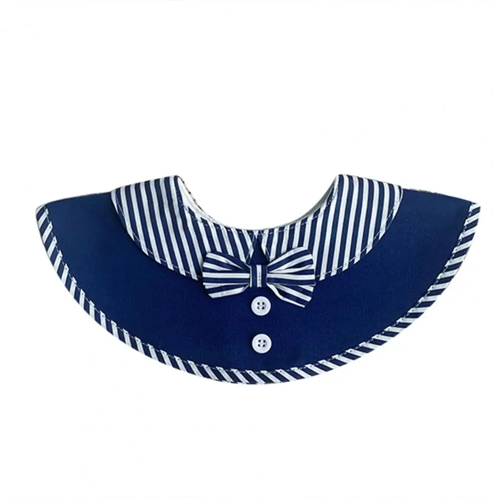 

Hot Sales!!! Drool Bib U-shaped Water Absorption Soft Baby Bow Tie Feeding Bib for Toddlers