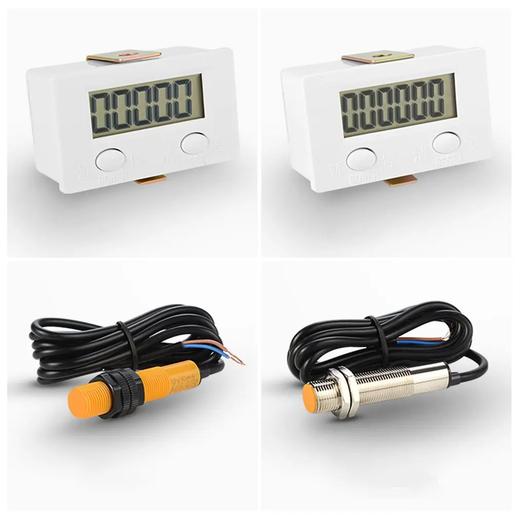 Магнитный индукционный ЖК-счетчик цифрового дисплея 0-99999 промышленный датчик