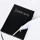 Аниме Косплей блокнот тетрадь Death Note журнал книга путешествия Дневник Книга скетчбук с перьевой ручкой Канцелярские Принадлежности для школы 2021 Прямая поставка