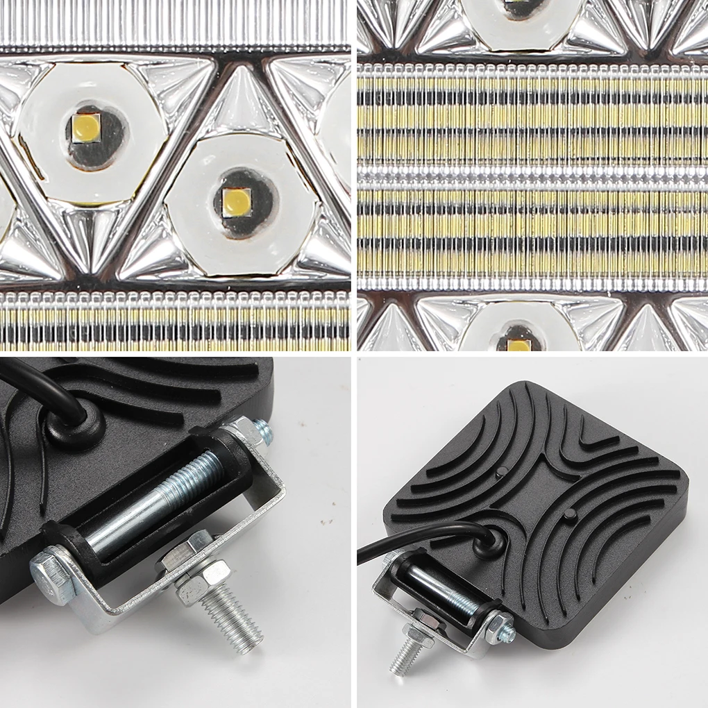 

4inch Driving Fog Offroad LED Work Car Light 102W LED Universal Car led beams Work Light Bar Spotlight Flood Lamp