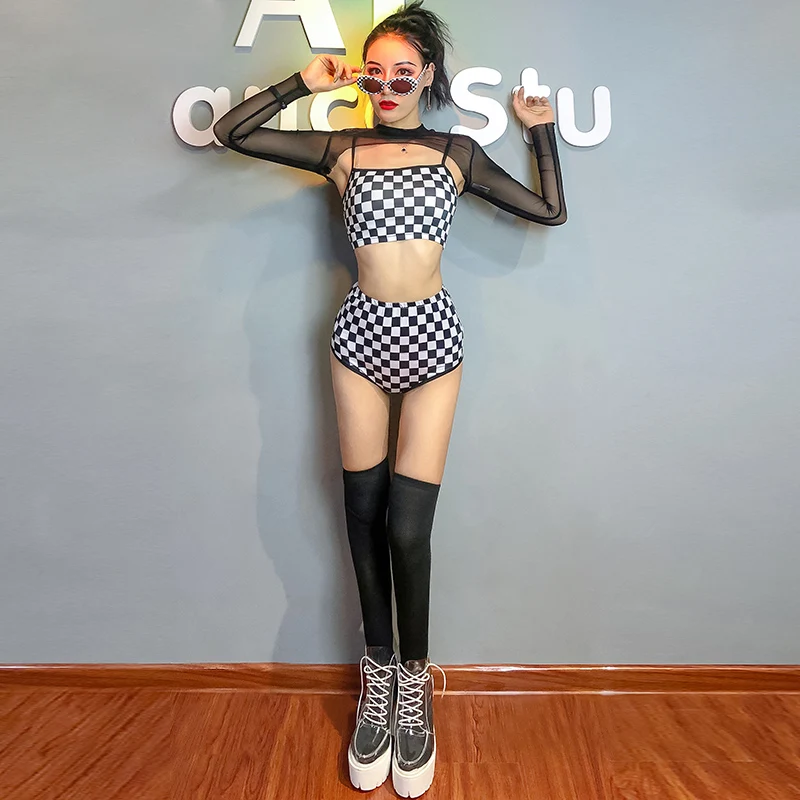 

Новинка, одежда для ночного клуба, бара, джазовых представлений, сексуальная личная одежда DS, Dj, Женский певец, сценические костюмы, GOGO, сексу...