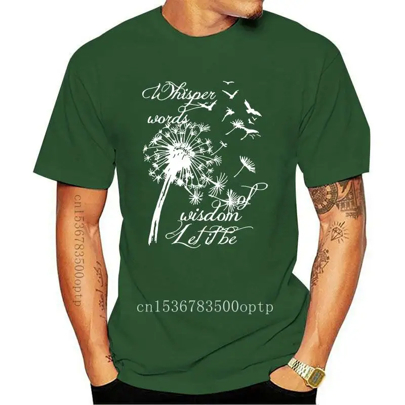 

New JCGO Summer Women T-shirt Cotton Plus Size 4XL 5XL Short Sleeve Graphic Dandelion Print Female Casual Simple t-shirt Top Tee