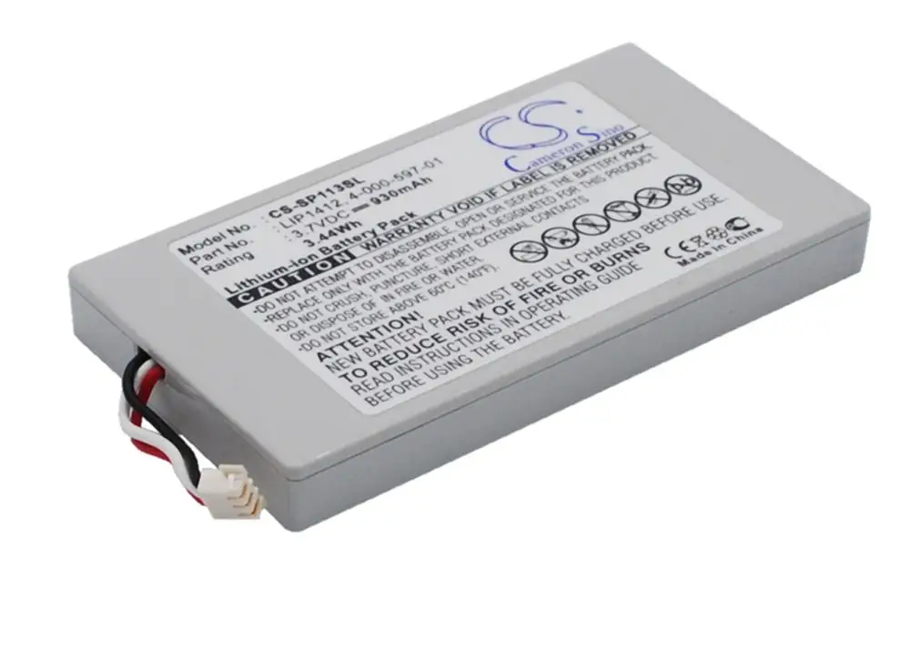 

Cameron Sino 930mAh Battery for Sony PSP GO,PSP-N100,PSP-NA1006,4-000-597-01,LIP1412