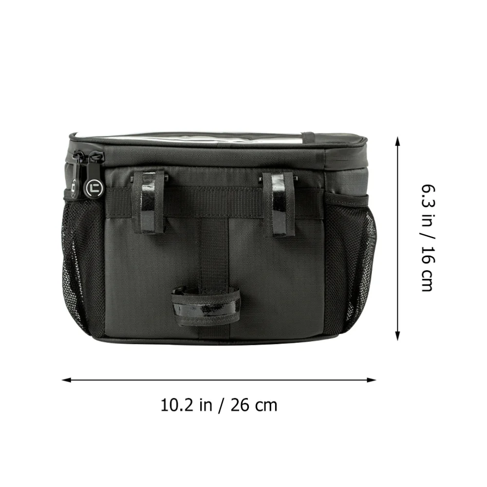 

1Pc Bike Handlebar Bag Bike Storage Bag Handlebar Pouch Container