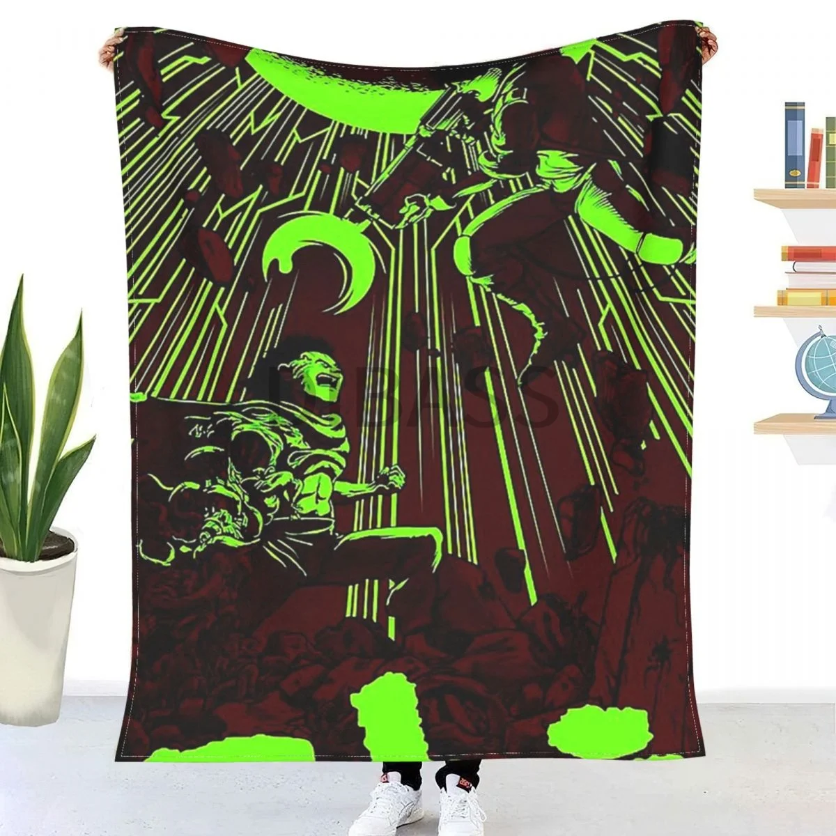 

Akira - Mode Fight Throw Blanket 3D Printed Flannel Throw Blanket