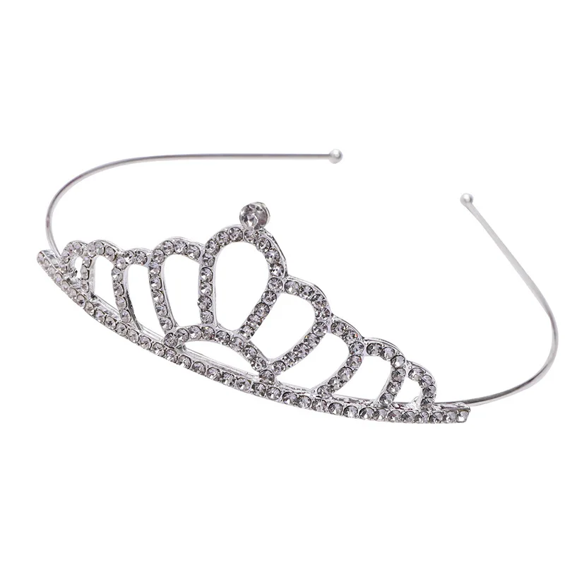 

Hot selling birthday cake decoration crown headband gift adult wedding crown hair buckle giveaway gift headband
