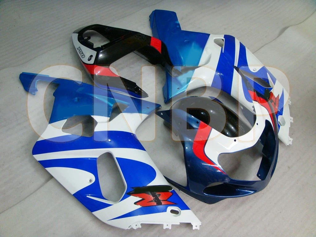 GSXR 600 750 1000 2000 - 2003 K1 K2 обтекатель для Suzuki GSXR1000 2002 синий белый кузова GSXR600 2001