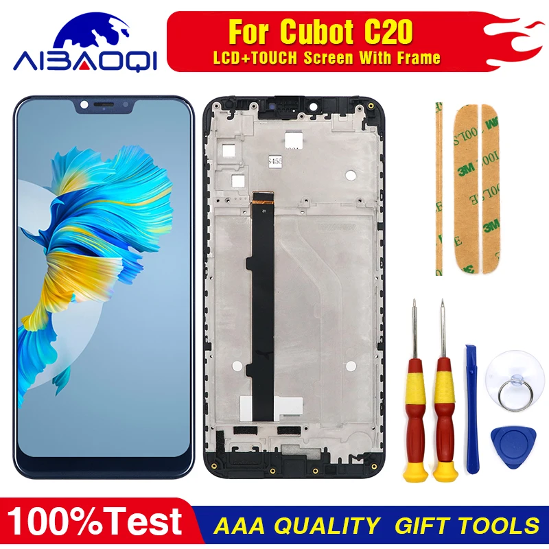 Новый оригинальный сенсорный экран, ЖК-дисплей, ЖК-экран для Cubot C20 J7 Max 2, запасные части