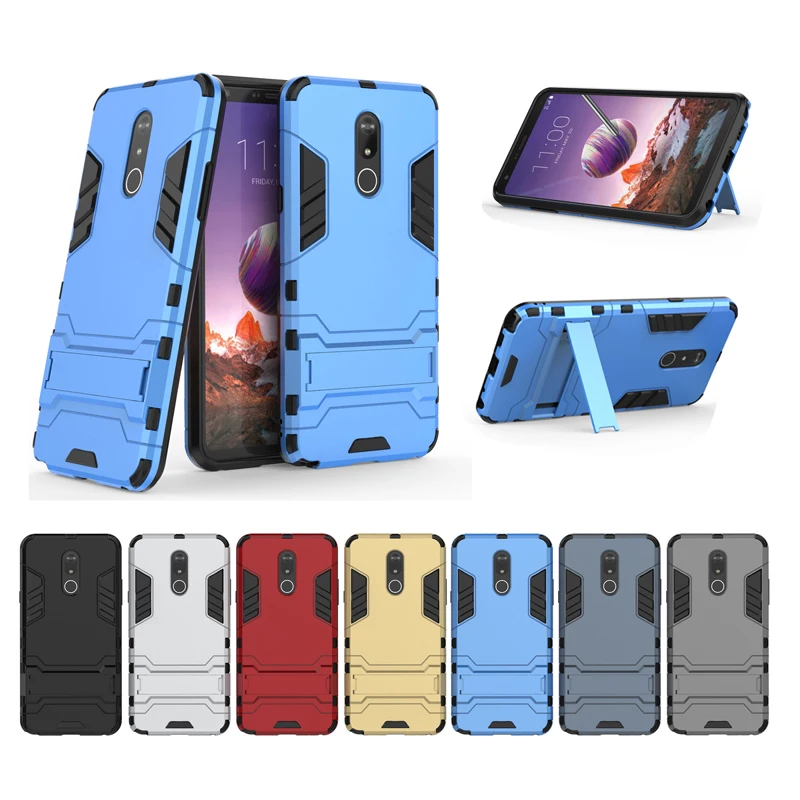 Чехол для LG Stylo 5 чехол из ТПУ и поликарбоната противоударный Гибридный с полным