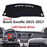 taijs factory good quality casual polyester fibre car dashboard cover for buick excelle 2015 2016 2017 left hand drive