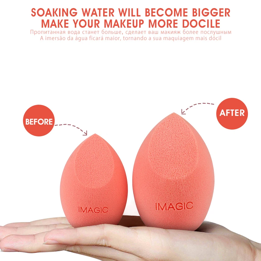 Мягкая косметическая губка для макияжа лица основы блендер смешивания макияжа| |