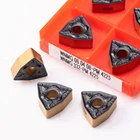 Режущий инструмент WNMG060408 PM4225, карбидные вставки, внешний токарный инструмент WNMG 060408 PM 4225, токарный станок, промышленные инструменты