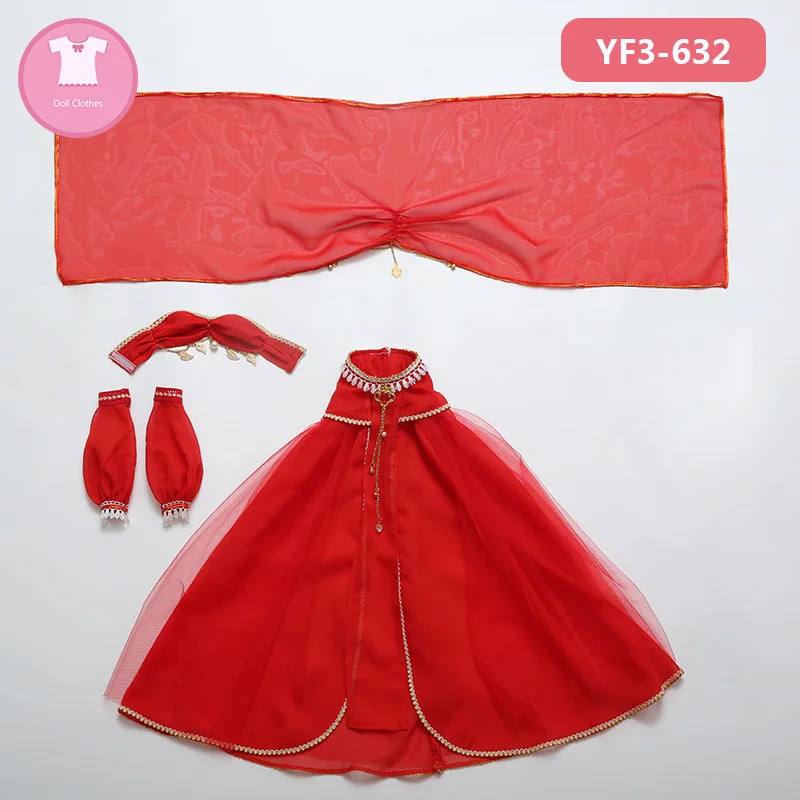 YF3-632 Одежда для куклы BJD, 1/3, для маленьких девочек, sd, Dollsoom, супер драгоценный камень, для девочек, тело, элегантная сексуальная юбка - Цвет: YF3-632