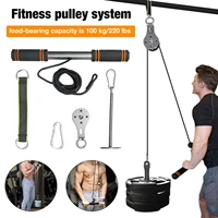 forearm wrist trainer arm muscles training rope pulley system body hand grip strength brawn training device