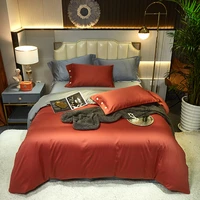 600tc egyptian cotton bedlines orange bedding set button duvet covet queen king size flatsheet pillowcase for kids bedroom