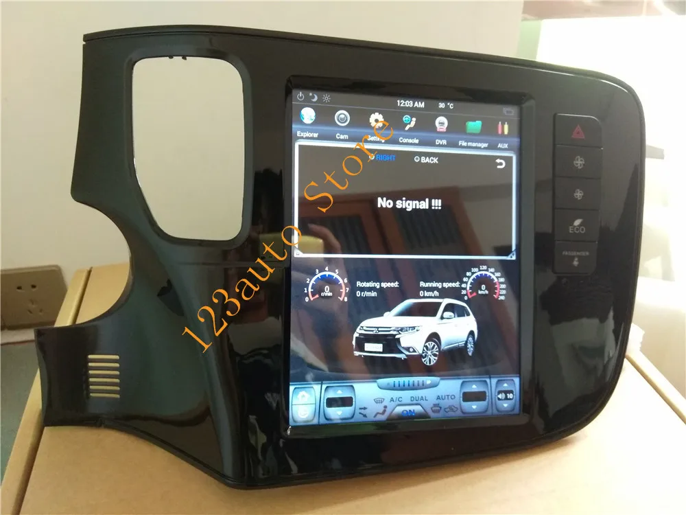 10 4 ''PX6 HDMI Tesla Style Android 9 0 автомобильный DVD плеер с GPS навигацией для Mitsubishi Outlander