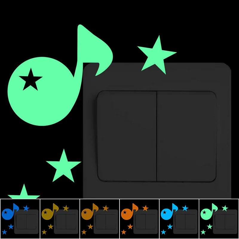 Милая музыкальная наклейка для фотографий на стену музыки оформления комнаты