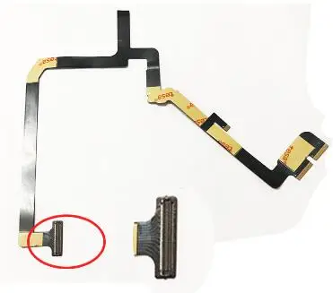 Yellow Sticker Гибкий карданный плоский шлейф для DJI Phantom 4 Pro 3 мая - Цвет: Yellow Sticker