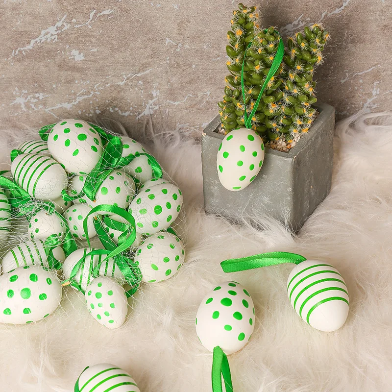 

Decorative Pattern Spot Pattern Colored Egg DIY Children Handmade Creative Plastic Graffiti Color Color Egg Case 6cm