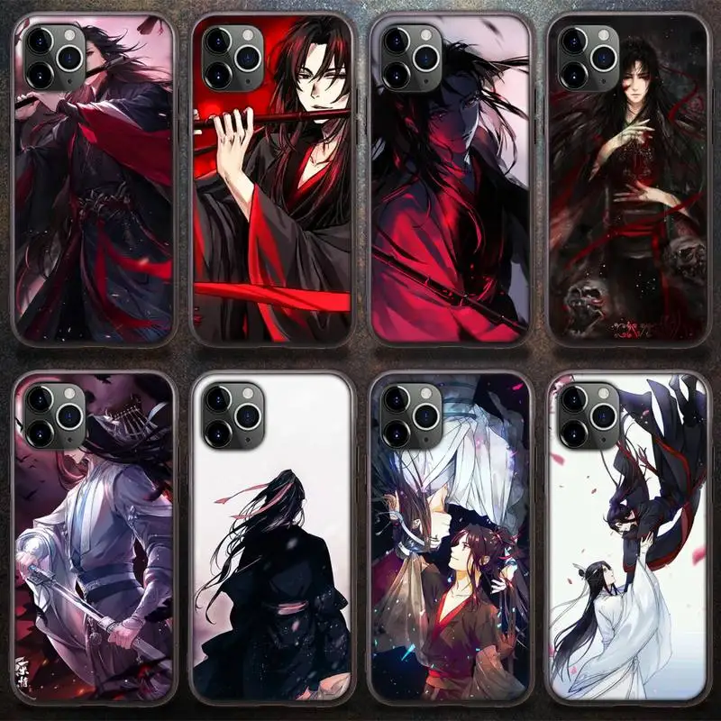 

Mo Dao Zu Shi cartoon animation Phone Case for iPhone 8 7 6 6S Plus X 5S SE 2020 XR 11 12 Pro mini pro XS MAX