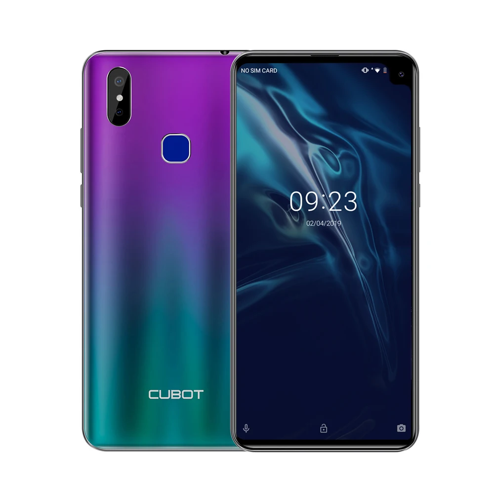 Cubot Max 2 Android 9,0 MT6762 Восьмиядерный мобильный телефон 5000 мАч 4 Гб ОЗУ 64 Гб ПЗУ 6," FHD+ смартфон 12MP+ 2MP/8MP 4G LTE телефон