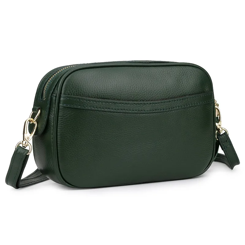 

Genuine Leather Messenger Bag Woman Handbag Korean Style Small Ladies Hand Bags Luxury Handbags Women Bags Designer Shoulder Bag