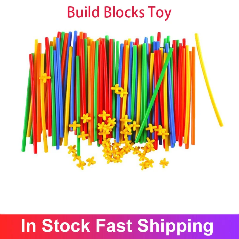 100 шт. Детский конструктор сделай сам | Игрушки и хобби