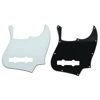 whiteblack 3 ply usa spec 5 string jazz j bass pickguard with screws fits for american fd scratch plate dropshipping