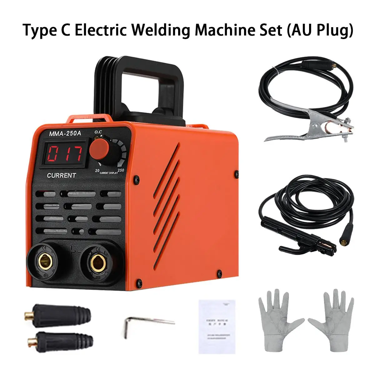 4000W 250A 6.5KVA Inverter Electric Arc Welder Welding Machine Portable Full Automatic Welding Reverse Welder for Welding Work