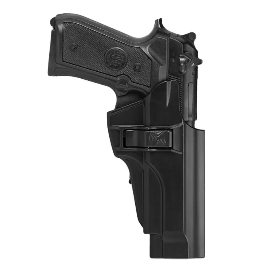

TEGE USA Hot Selling Beretta 92FS M9A1 Gun Holster With Belt Clip Attachment 60 Degree Adjusting Rotatable Gun Cover