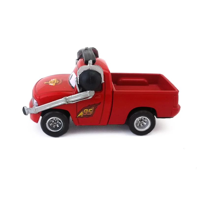 Disney Pixar тачки шефа № 95 McQueen Commander 1:55 литая под давлением металлическая модель игрушечной машины свободный подарок для мальчиков